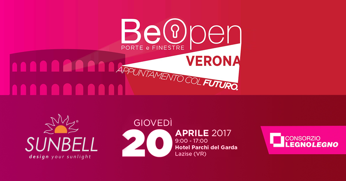 Sunbell a Verona per il BeOpen del Consorzio LegnoLegno