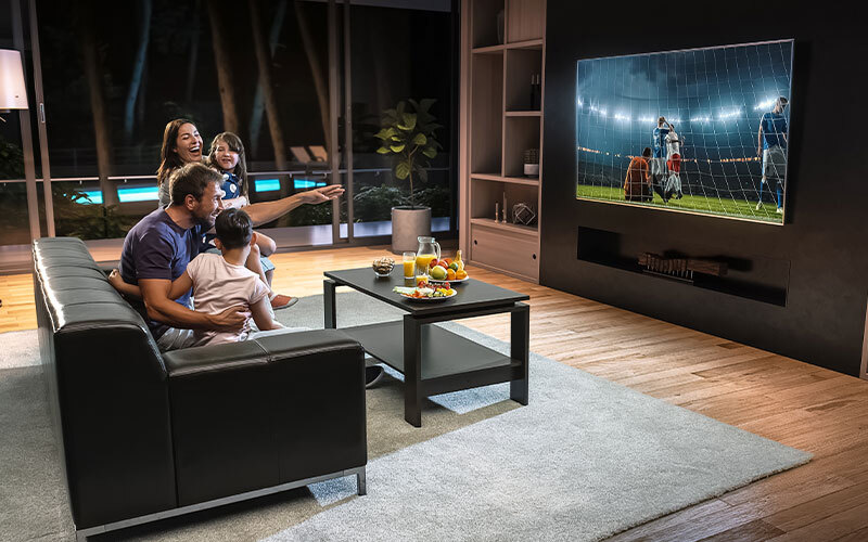 What is the right distance between your TV and sofa in the living room?