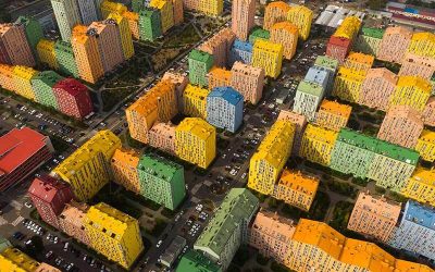 Comfort Town: a Lego-inspired town in Ukraine
