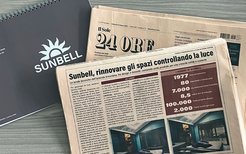 Il Sole 24 Ore parla di noi: Rinnovare gli spazi controllando la luce